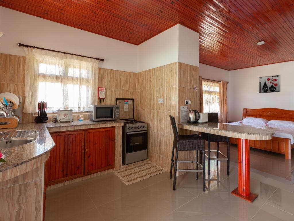 Studio Apartment — fully equipped kitchenette